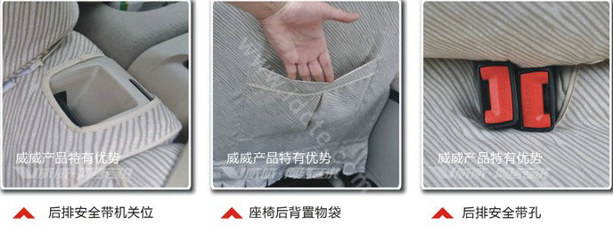 VV Menes mesh Custom Auto Car Seat Cover Set - Gray