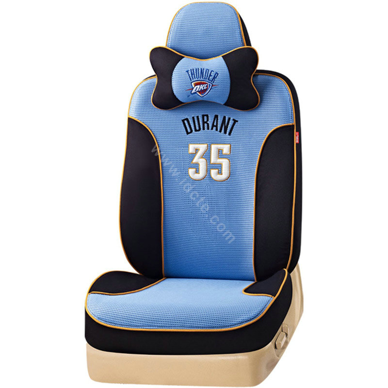 VV Sports mesh Custom Auto Car Seat Cover Set - Blue Black