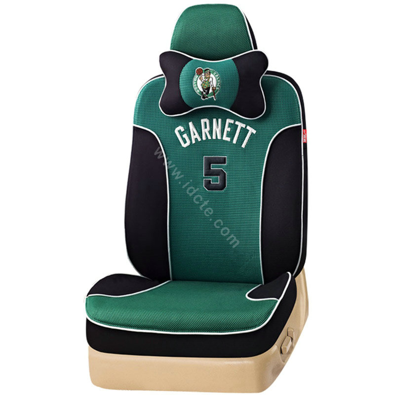 VV Sports mesh Custom Auto Car Seat Cover Set - Green Black