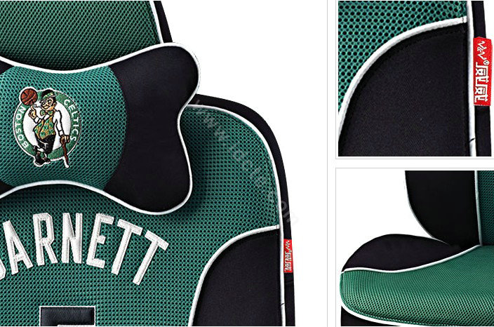 VV Sports mesh Custom Auto Car Seat Cover Set - Green Black