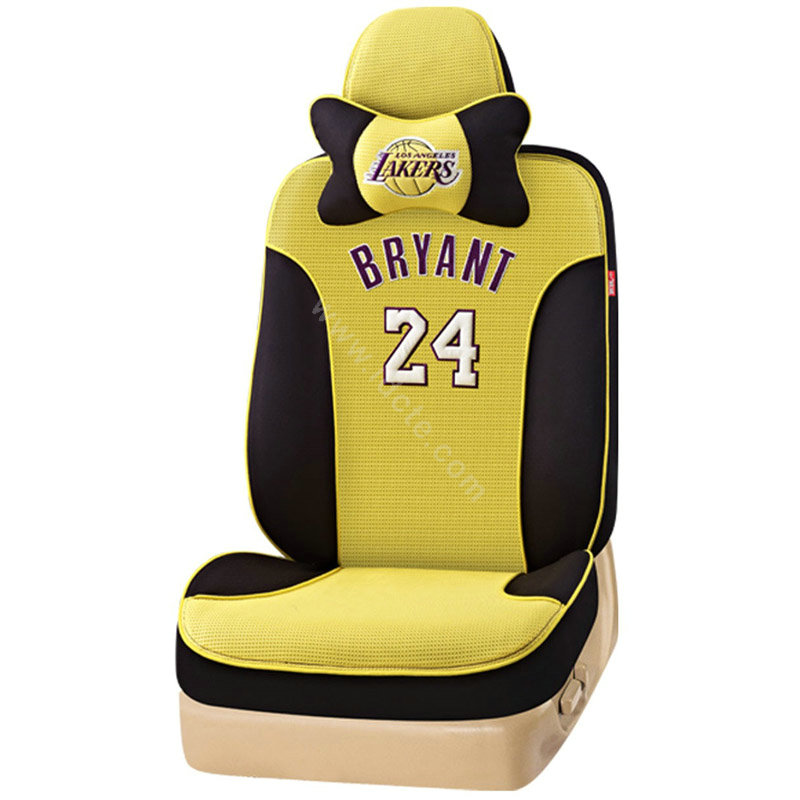 VV Sports mesh Custom Auto Car Seat Cover Set - Yellow Black