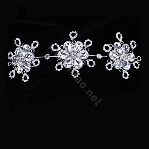 Bride Wedding Jewelry Crystal Hairpin Headwear Headband Flower Hair accessory