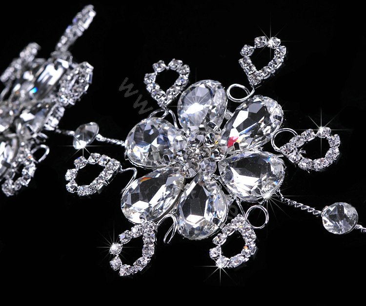 Bride Wedding Jewelry Crystal Hairpin Headwear Headband Flower Hair accessory