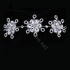 Bride Wedding Jewelry Crystal Hairpin Headwear Headband Flower Hair accessory