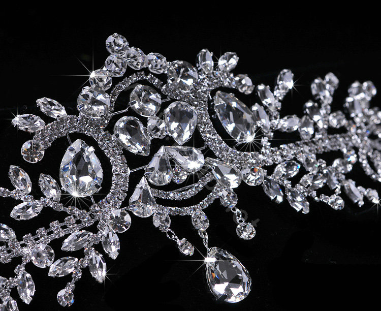 Wedding Bride Jewelry Crystal Tiaras Crown Headpiece Headband Hair Accessories