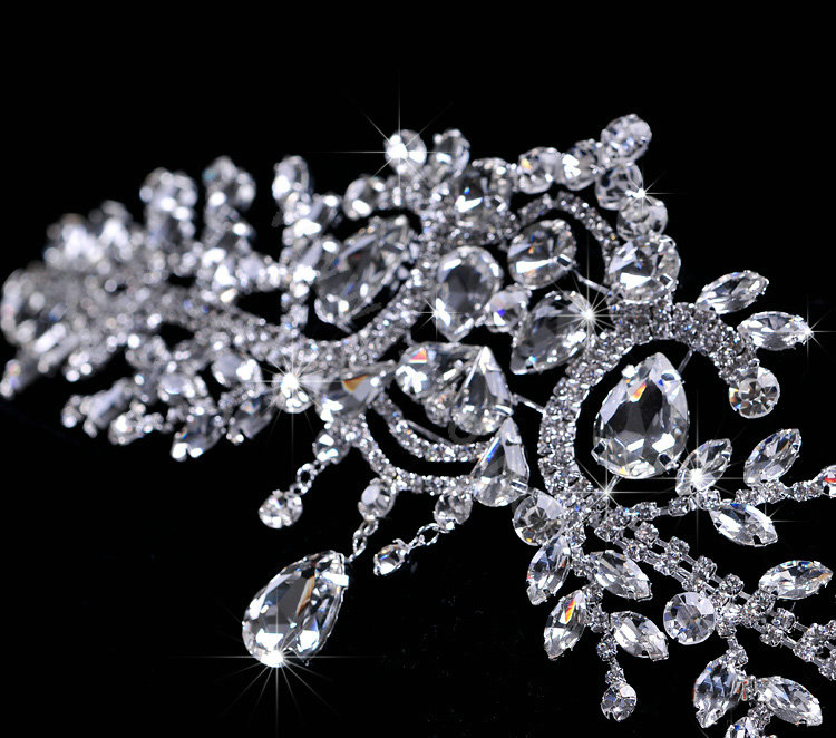 Wedding Bride Jewelry Crystal Tiaras Crown Headpiece Headband Hair Accessories