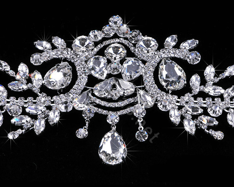 Wedding Bride Jewelry Crystal Tiaras Crown Headpiece Headband Hair Accessories