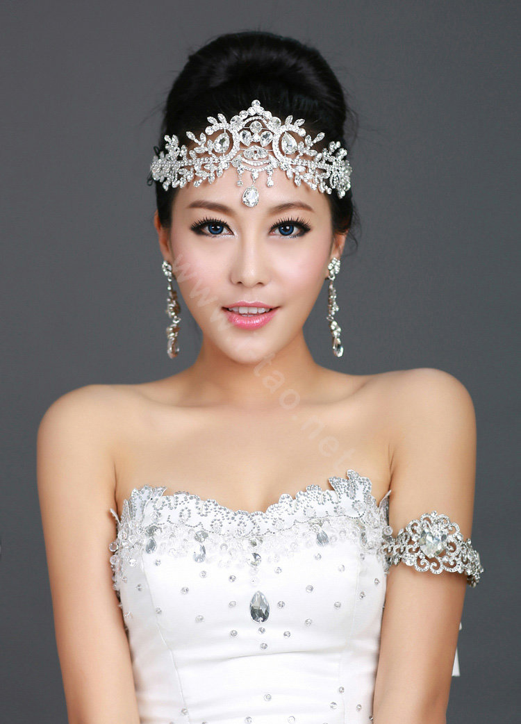 Wedding Bride Jewelry Crystal Tiaras Crown Headpiece Headband Hair Accessories