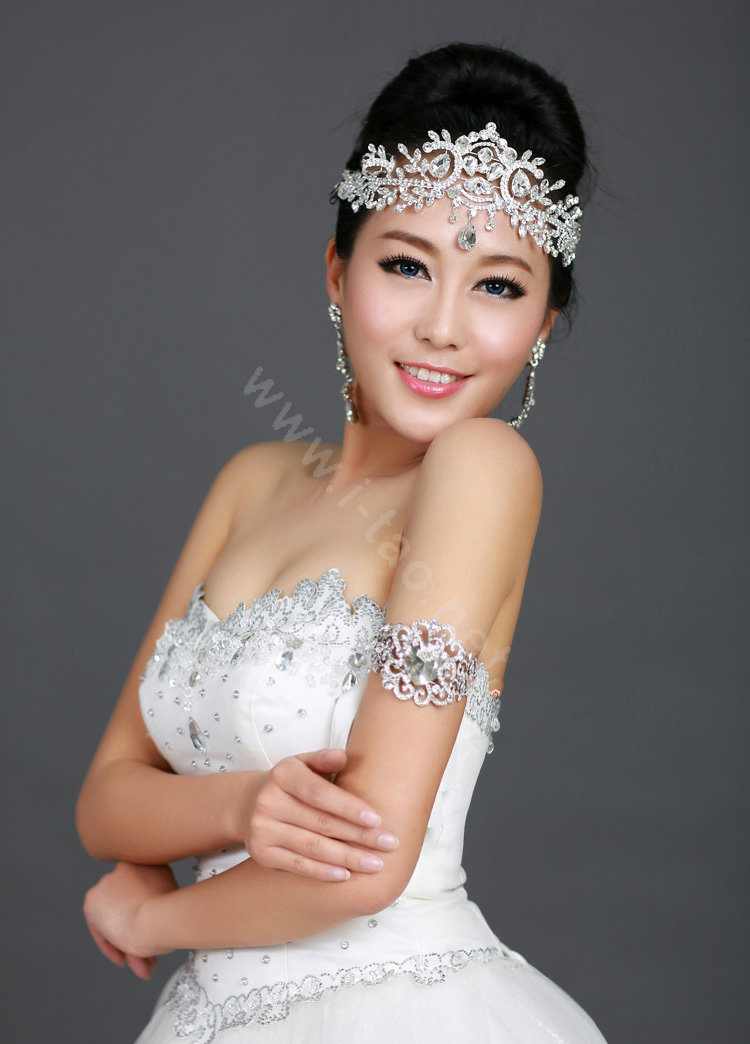 Wedding Bride Jewelry Crystal Tiaras Crown Headpiece Headband Hair Accessories
