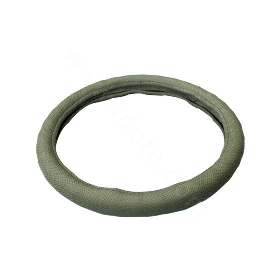 Auto Car Steering Wheel Cover PU leather Diameter 15 inch 38CM - Gray
