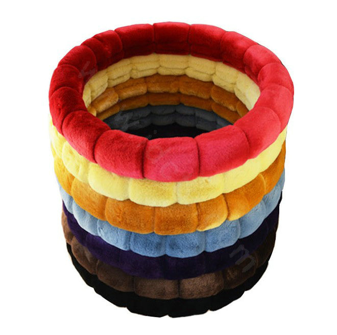 Yle Auto Car Steering Wheel Cover Cashmere Diameter 15 inch 38CM - Red