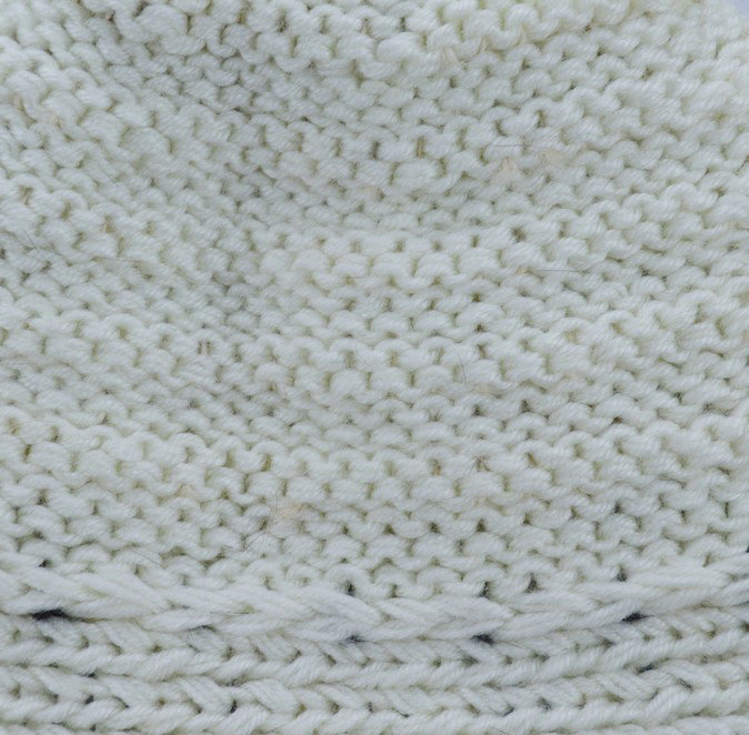 Fashion Women Mink hair Fur Hat Winter Warm Handmade Knitted Caps - Beige Black