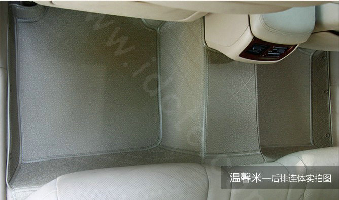 PU XPE Custom Automobile Carpet Car Floor Mats Set For VW Volkswagen Passat 5pcs Sets - Beige