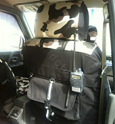 Customized Cloth Camo Auto Car Seat Covers 11pcs Sets for Vehicle - Green