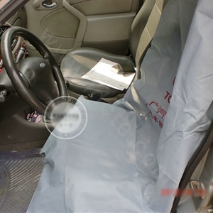 Universal Non-woven Front Disposable Automotive Seat Covers 5pieces - Grey