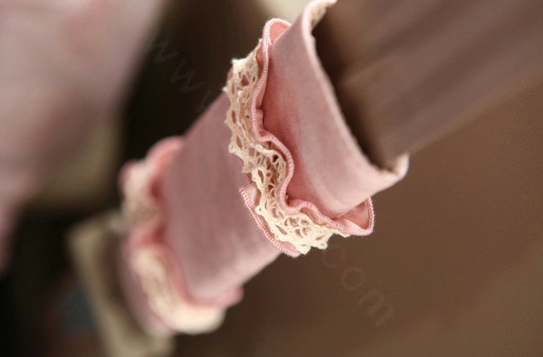 Best Bud Silk Velvet Automotive Seat Safety Belt Covers Car Decoration 2pcs - Pink