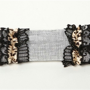 Elegant Bud Silk Velvet Automotive Seat Safety Belt Covers Car Decoration 2pcs - Grey