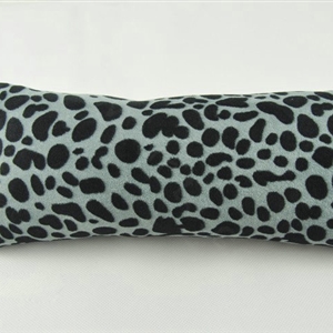 Fun Spot Dog Print Velvet Automotive Seat Safety Belt Covers Car Decoration 2pcs - Grey