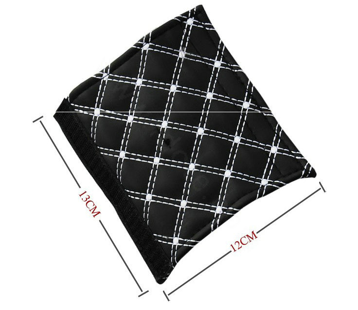 Good Line PU Leather Automotive Interior Car Decoration 5pcs Sets - White