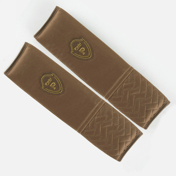 Unique Pabi Synthetic Fiber Automotive Seat Safety Belt Covers Car Decoration 2pcs - Brown