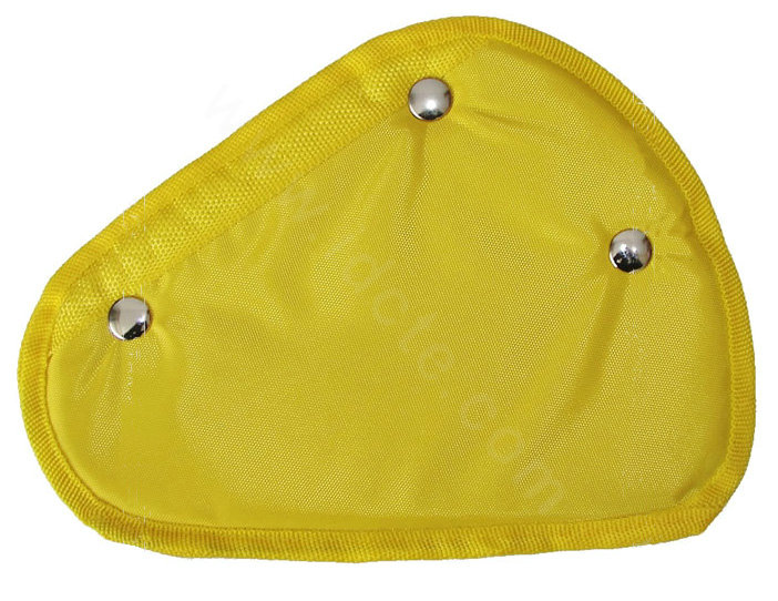 Best Dragonfly Flower Nylon Cotton Auto Car Seat Safety Belt Adjuster Strap Covers For Children- Yellow