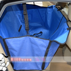 Best Universal Tarps Pets Automotive Rear Bench Cushions Car Seat Covers For Dogs - Blue