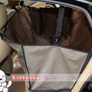 Best Universal Tarps Pets Automotive Rear Bench Cushions Car Seat Covers For Dogs - Coffee