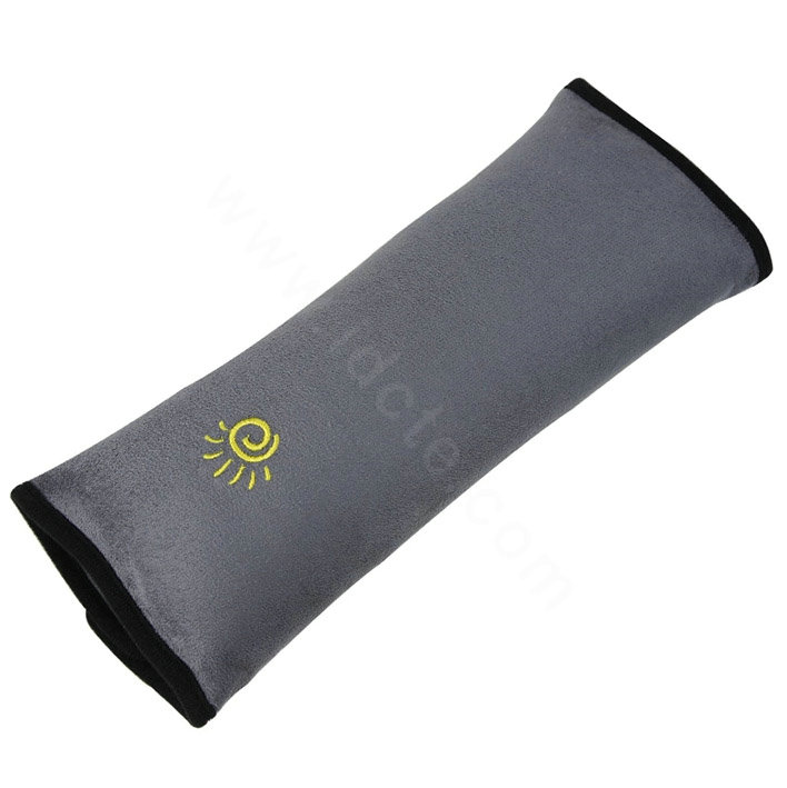 Best Velvet Cotton Safety Belt Covers Auto Seat Belt Covers For Kids Car Decoration - Grey