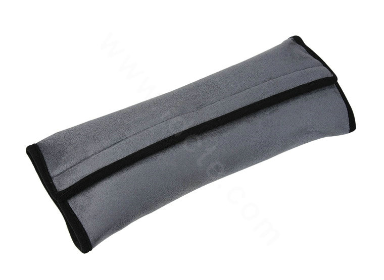 Best Velvet Cotton Safety Belt Covers Auto Seat Belt Covers For Kids Car Decoration - Grey