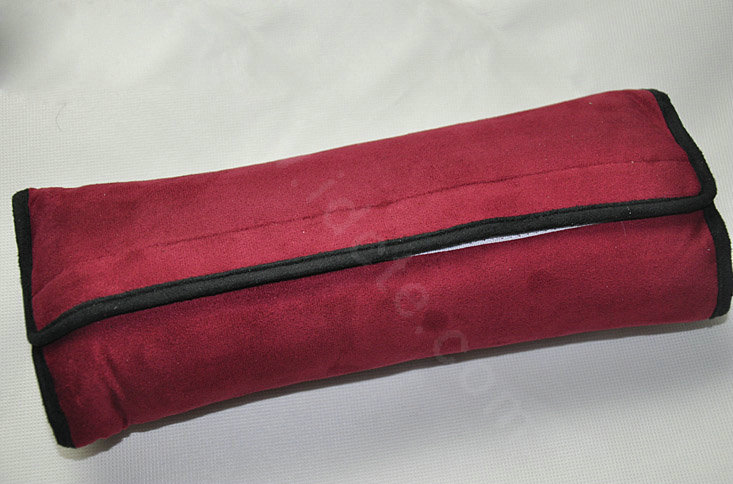 Best Velvet Cotton Safety Belt Covers Auto Seat Belt Covers For Kids Car Decoration - Rose