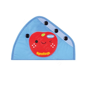Cute Apple Tree Nylon Cotton Auto Car Seat Safety Belt Adjuster Covers For Children- Blue