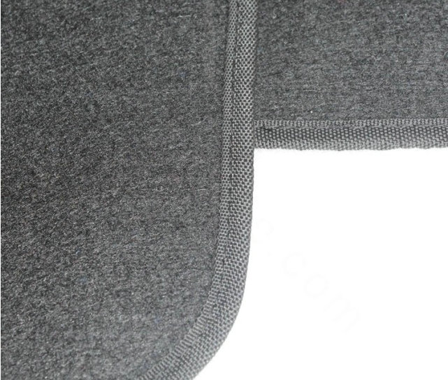 Cheapest Solid color Universal Automotive Carpet Car Floor Mats Velvet 5pcs Sets - Gray