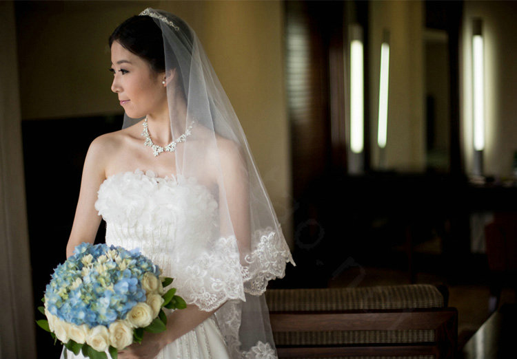 Classic Wedding Banquet Jewelry Sets for Bridal Crystal Flower Tiara & Earrings & Necklace