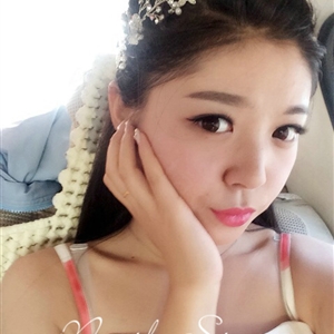 Luxury Beaded Silver Blossom Hair Vine Crystal Flower Hairwear Bridal Wedding Hair Band Accessories