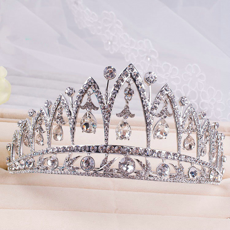 Luxury Classic European Wedding Jewelry Crystal Tiaras Bridal Crown Rhinestone Hair Accessories