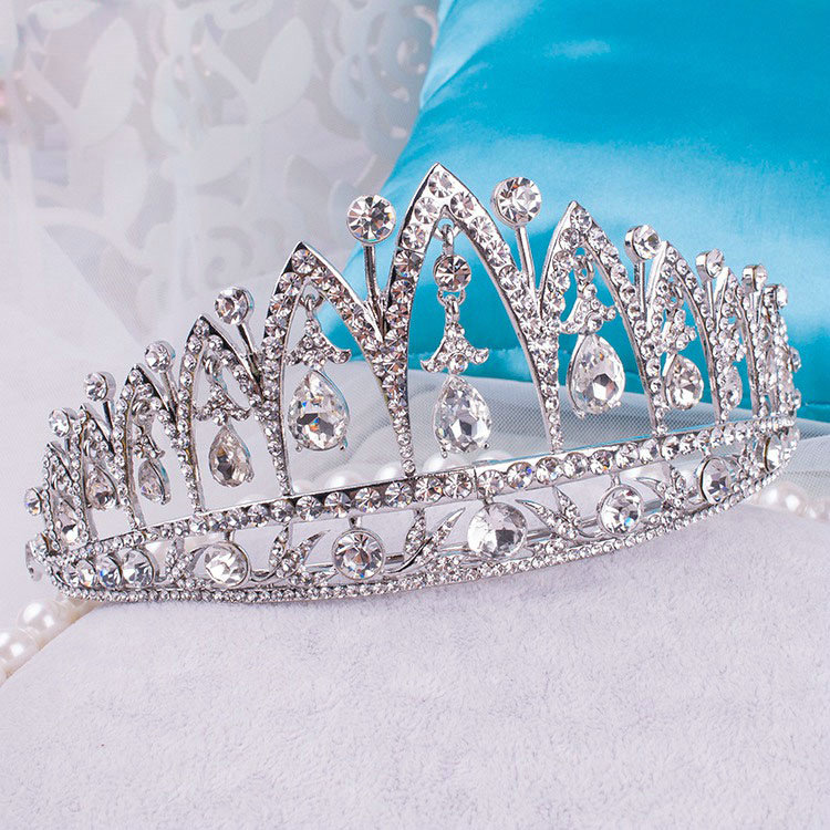 Luxury Classic European Wedding Jewelry Crystal Tiaras Bridal Crown Rhinestone Hair Accessories