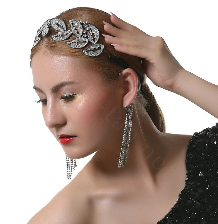 Luxury Retro Wedding Jewelry Baroque Crystal Large Tiaras Bridal Rhinestone Crown Hair Accessories