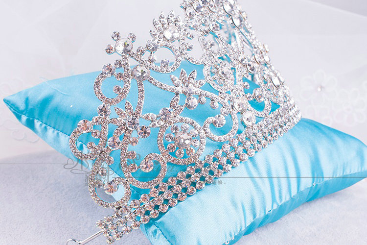 Luxury Wedding Jewelry Crystal Tiaras Bridal Queen Flower Crown Rhinestone Hair Accessories