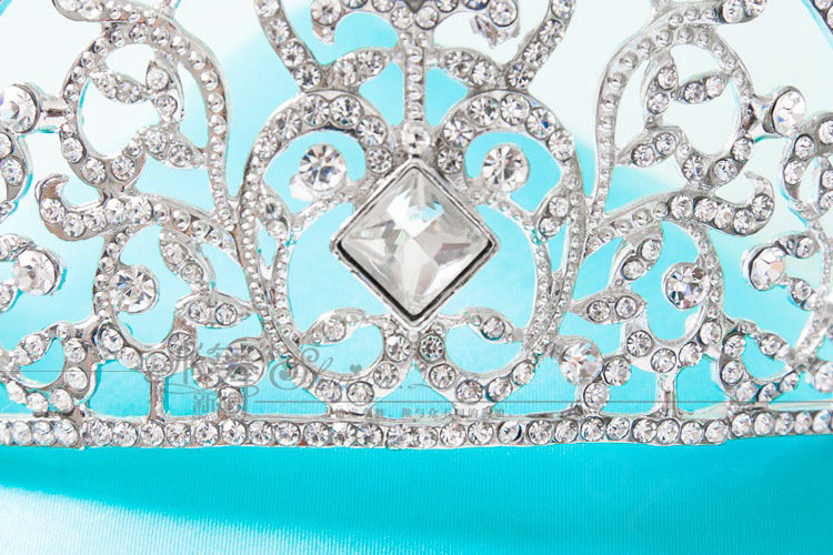 Luxury Wedding Jewelry Flower Crystal Tiaras Bridal Rhinestone Queen Crown Hair Accessories