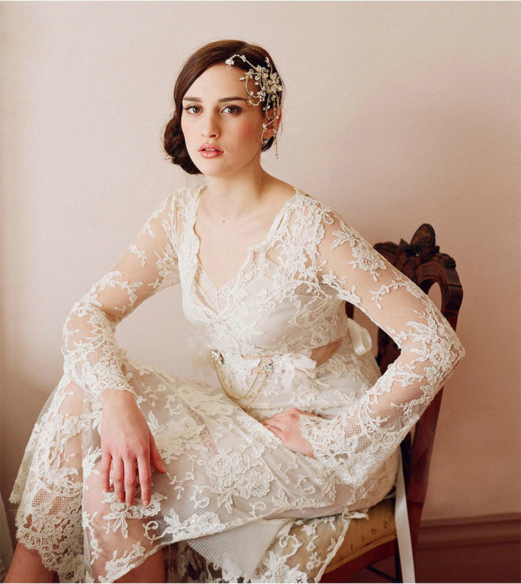 Luxury Bridal Wedding Alloy Flower Crystal Beads Tassel Bride Pearl Headband Hair Comb Accessories
