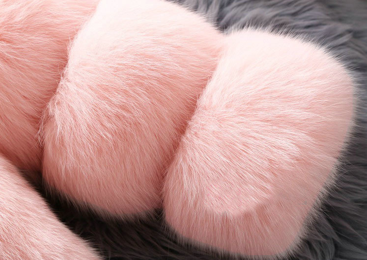 Extre Luxury Genuine Real Whole Fox Fur Coats Fashion Women Short Fur Outerwear - Pink