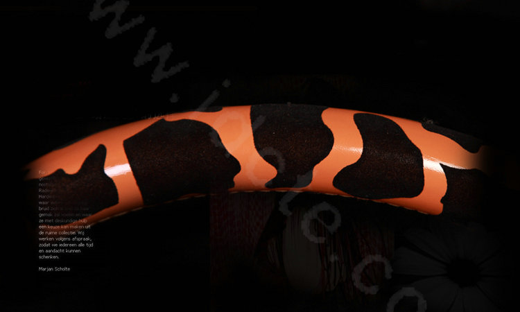 High Quality Milk Cow Print PU Leather Car Steering Wheel Covers 15 inch 38CM - Brown