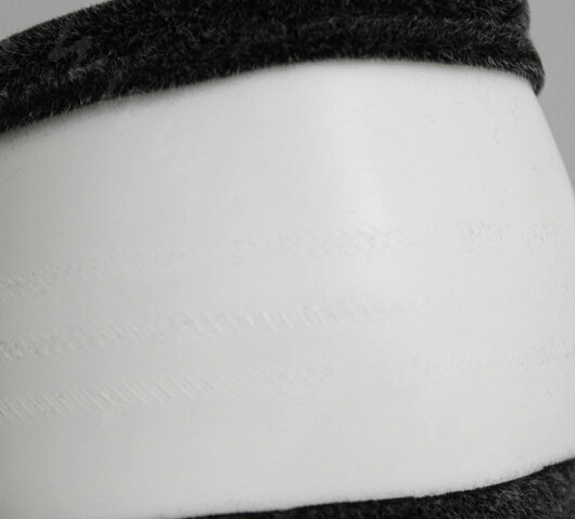 New Arrival Classic Plaid Winter Velvet Car Steering Wheel Covers 15 inch 38CM - Black White