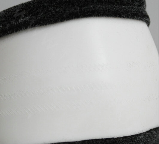 New Arrival Classic Plaid Winter Velvet Car Steering Wheel Covers 15 inch 38CM - Black