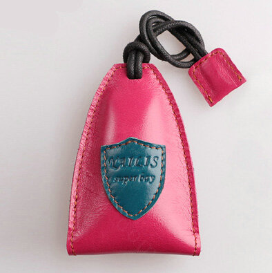 Special Universal Genuine Leather Oil Wax Auto Key Bags - Pink