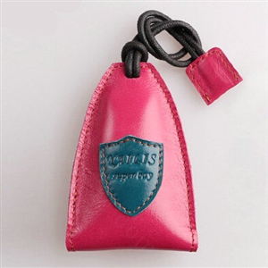Special Universal Genuine Leather Oil Wax Auto Key Bags - Pink