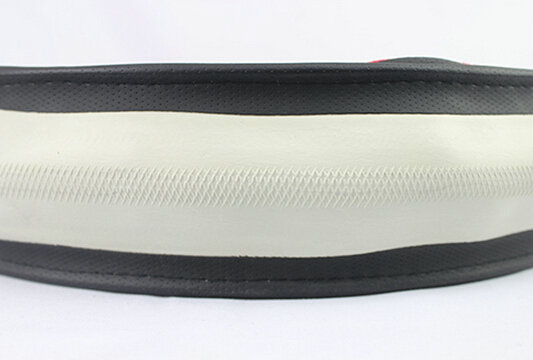 Cheapest Car Steering Wheels Covers Suedette Leather 15 Inch 38CM - Beige