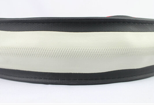 Cheapest Car Steering Wheels Covers Suedette Leather 15 Inch 38CM - Black