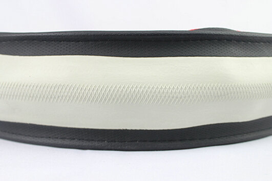 Cheapest Car Steering Wheels Covers Suedette Leather 15 Inch 38CM - Grey