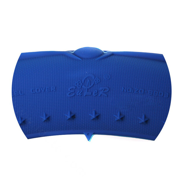 Cooling Colorful Green Rubber Car Steering Wheel Cover 15 Inch 38CM - Blue